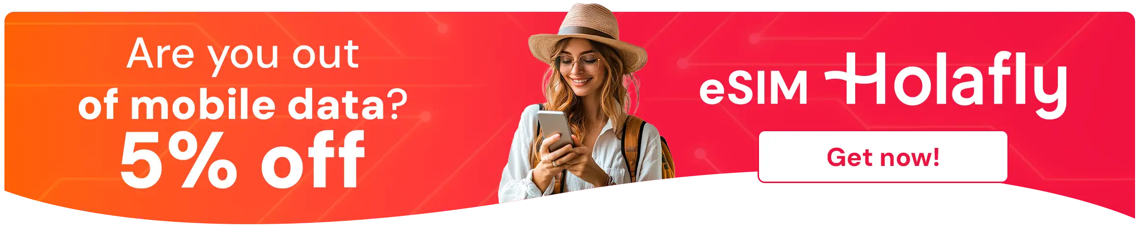 HolaFly 5% Off